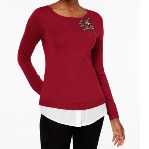 Charter Club Sweaters - NWT New Year’s Special 🎊 Gorgeous Sweater Blouse!